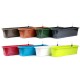 Blumenkasten mit Wasserspeicher, Untersetzer und Halterungs-Set