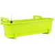 Blumenkasten mit Wasserspeicher, Untersetzer und Halterungs-Set