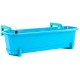 Blumenkasten mit Wasserspeicher, Untersetzer und Halterungs-Set