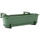 Blumenkasten mit Wasserspeicher, Untersetzer und Halterungs-Set