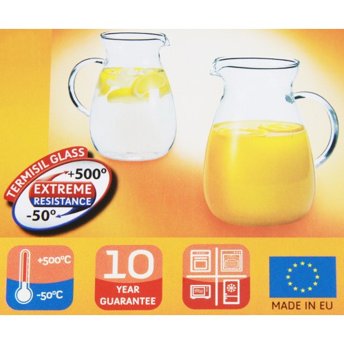 1,3 Liter, Saftkrug - Wasserkrug - Glaskrug